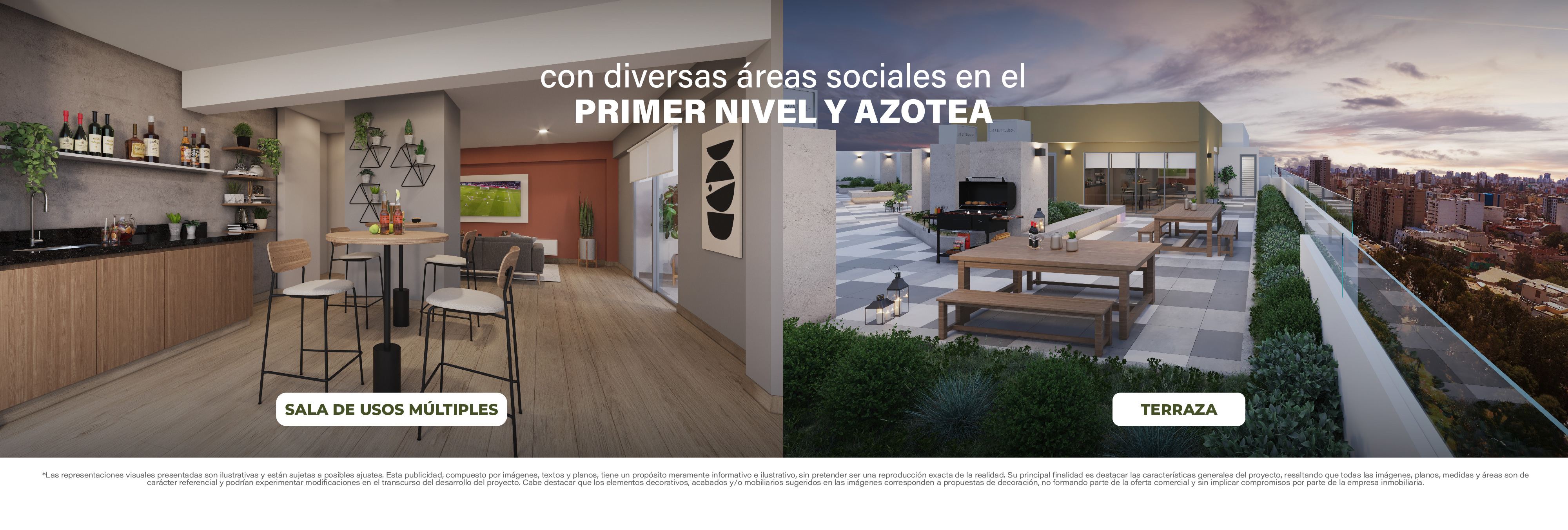 AREAS COMUNES AZOTEA